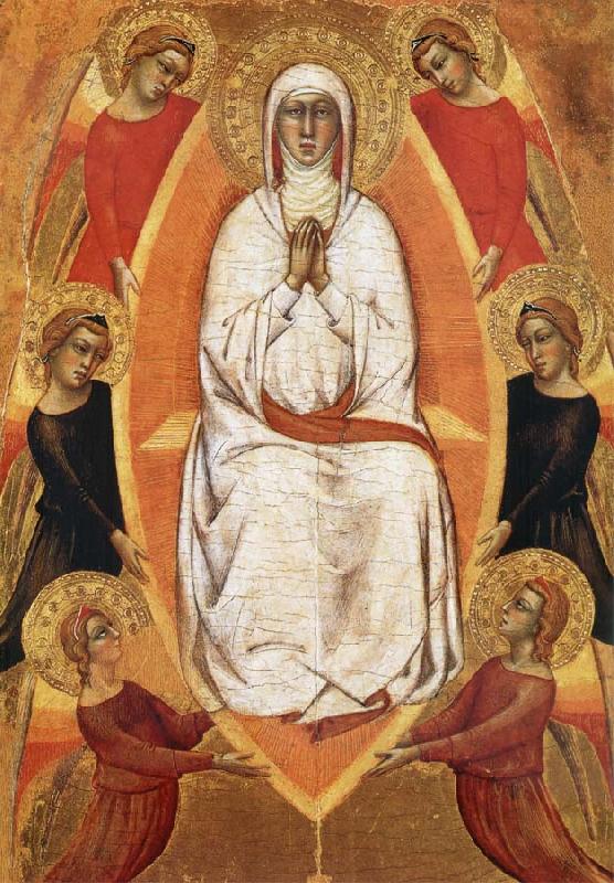 unknow artist The Asuncion of Holy Mari Mary magdalene